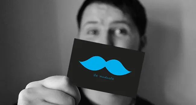 Visitenkarten im Businesslook