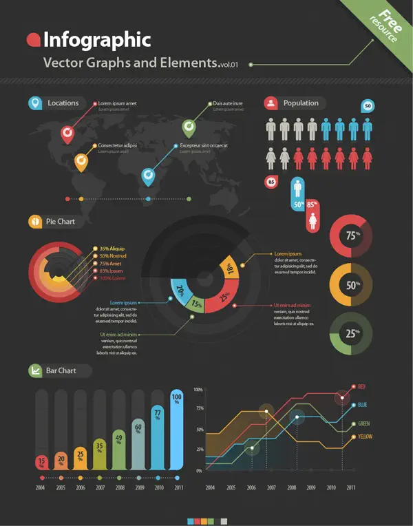 Infographic Vector Elements