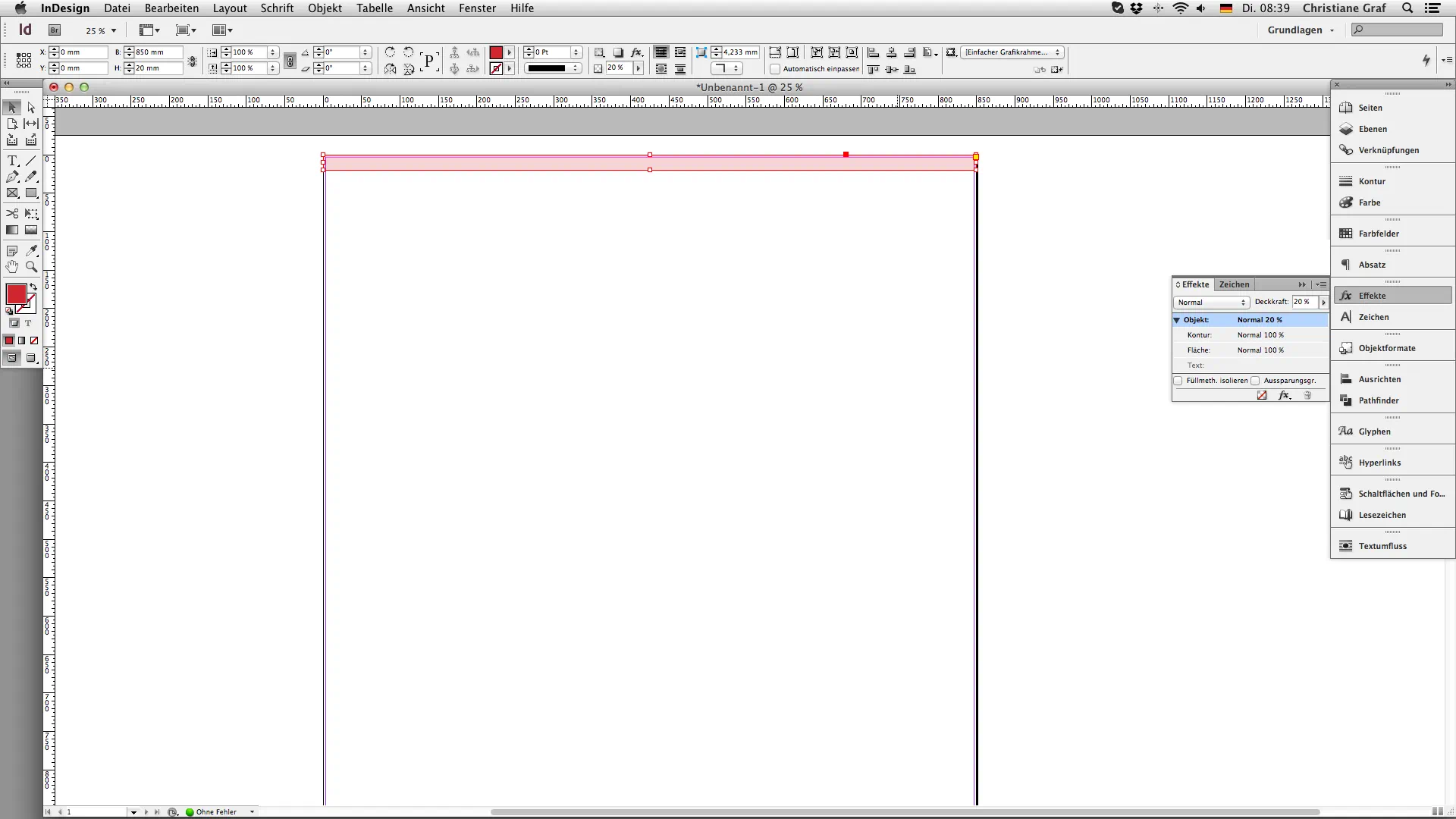 Outdoor rollup erstellen   Sicherheitsabstand oben