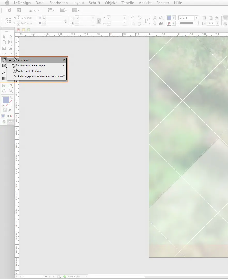 Outdoor rollup erstellen   Pfadwerkzeug / Zeichenstift