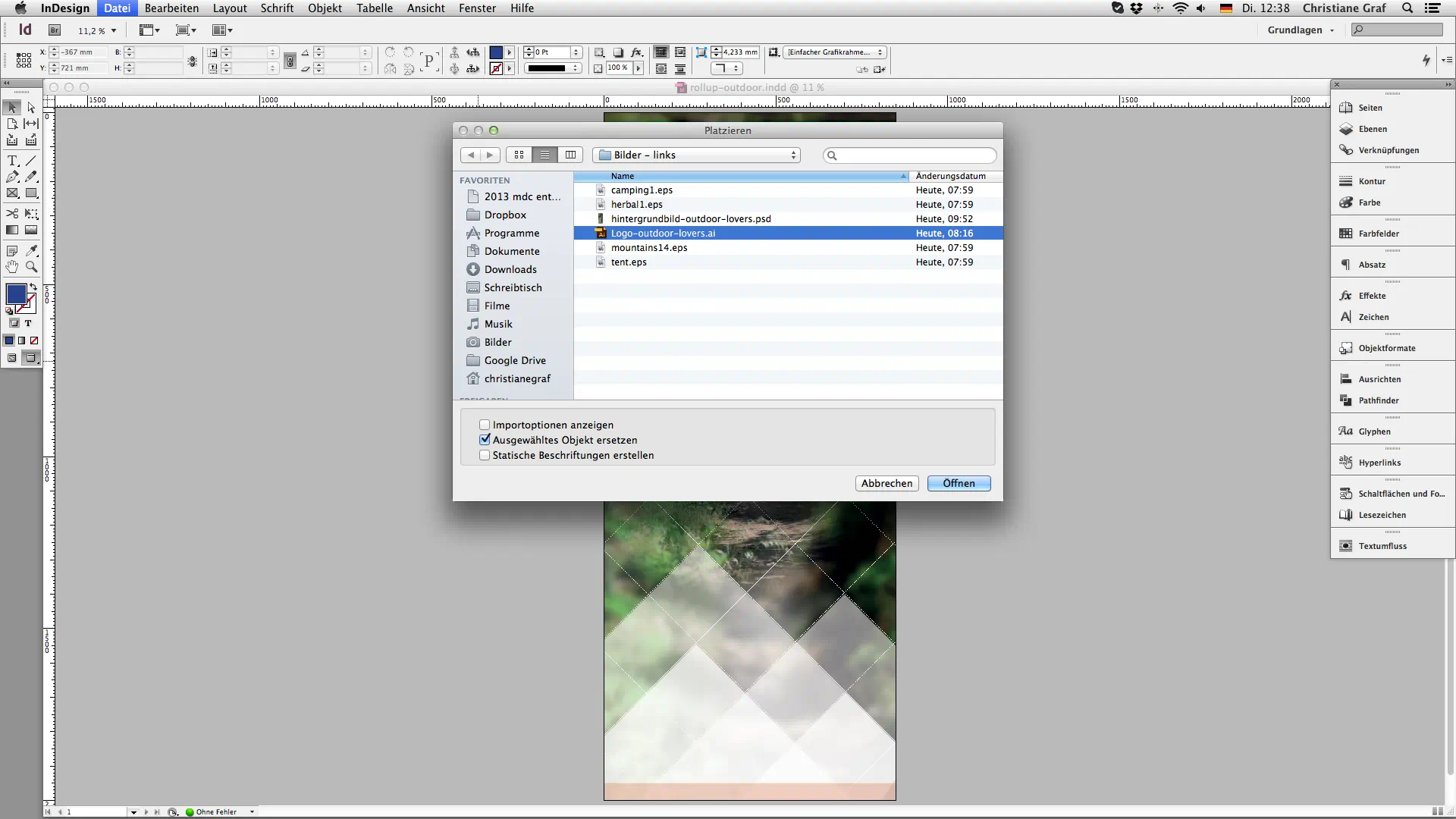 Outdoor rollup erstellen   Logo