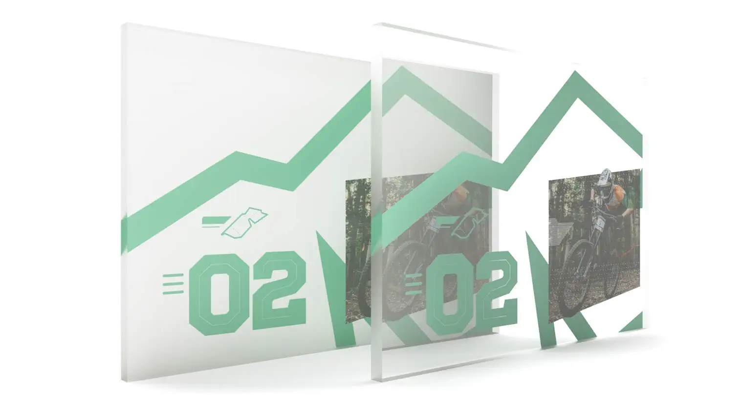 Schilder in Acryl transparent - optional mit Weißdruck Schilder in Acryl transparent - optional mit Weißdruck