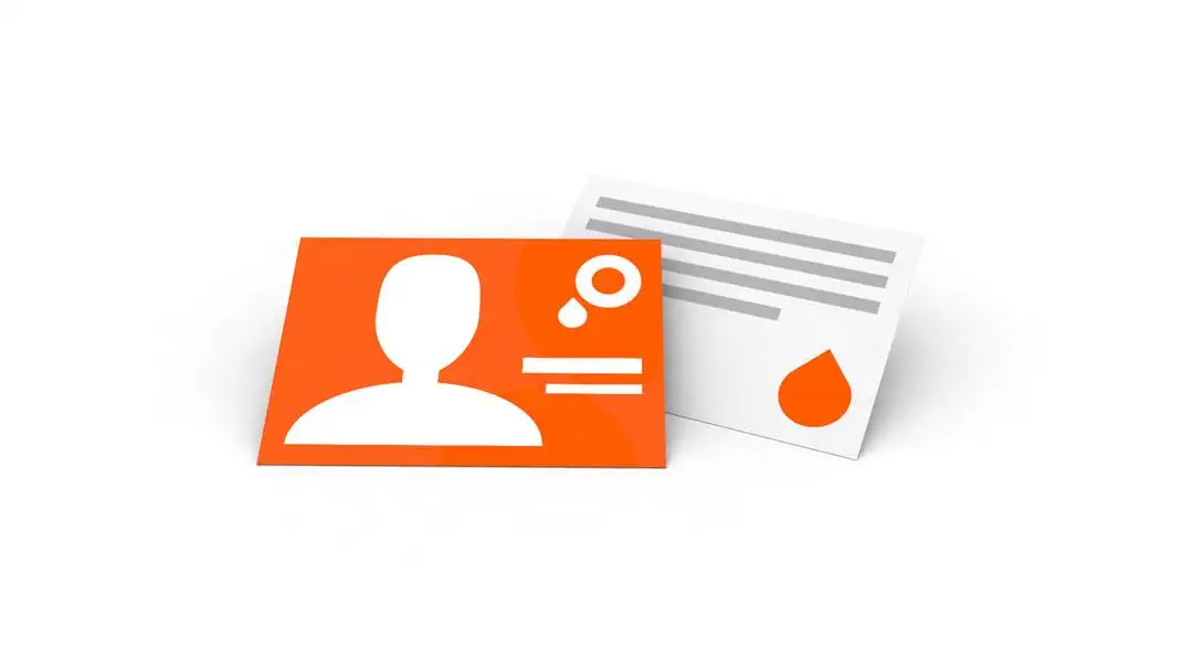 Artikel Autogrammkarte DIN A6