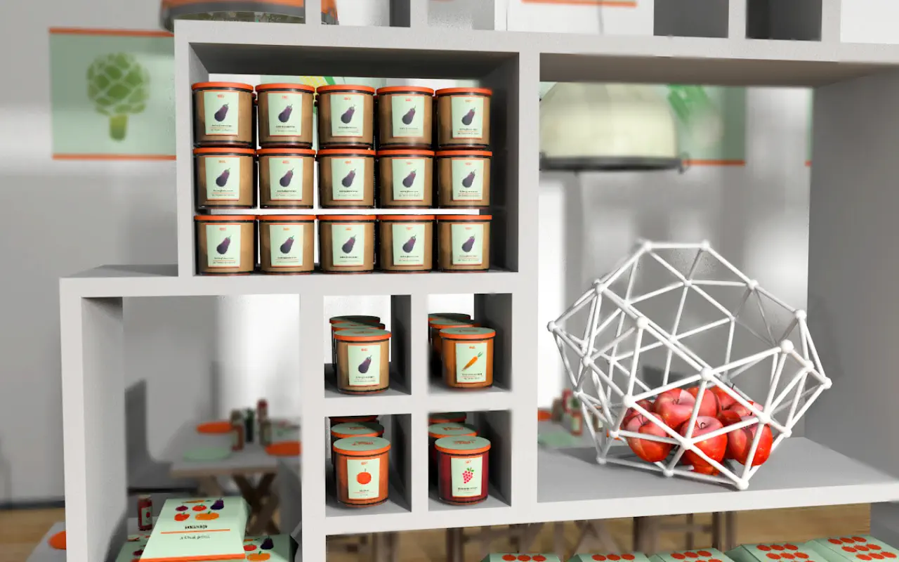 Bruce   ein Branding fuer ein Restaurant