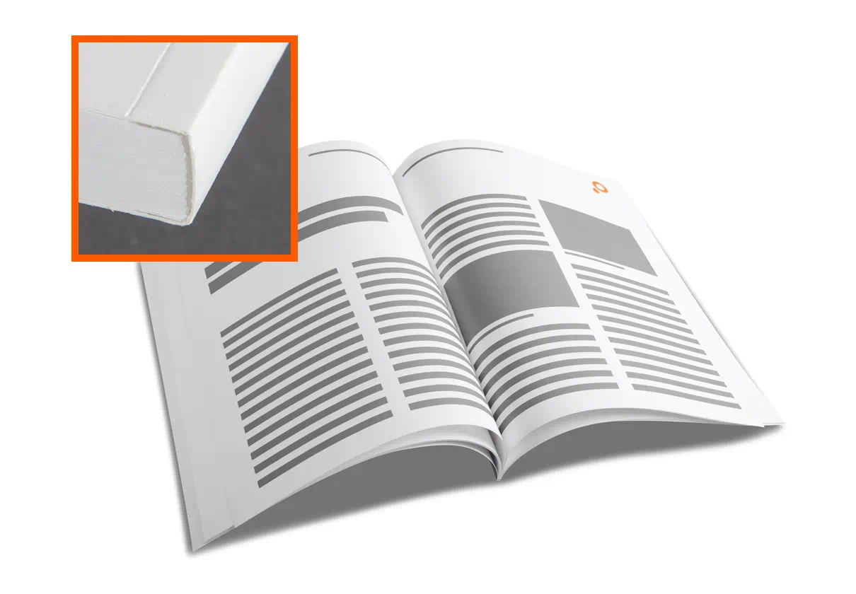 Broschuere Klebebindung Broschuere Klebebindung