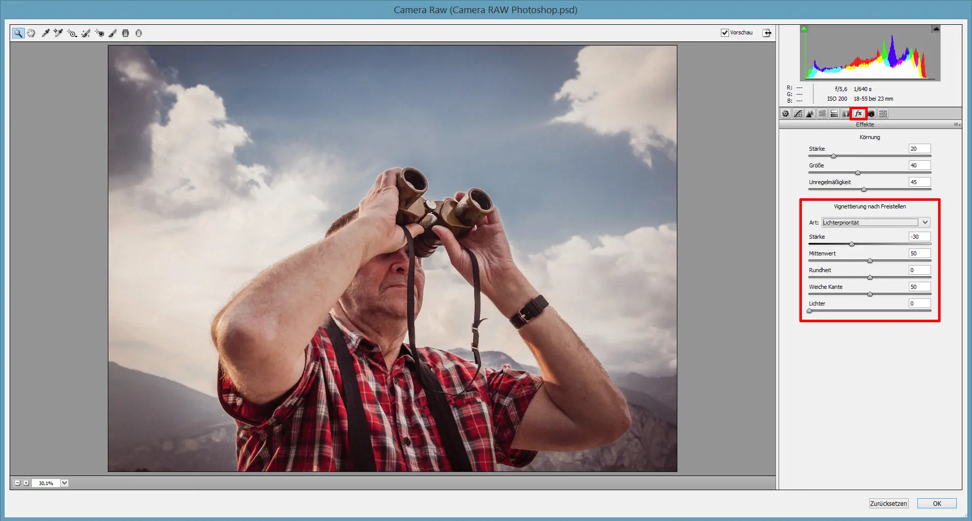 Camera RAW Photoshop 13 Camera RAW Photoshop 15