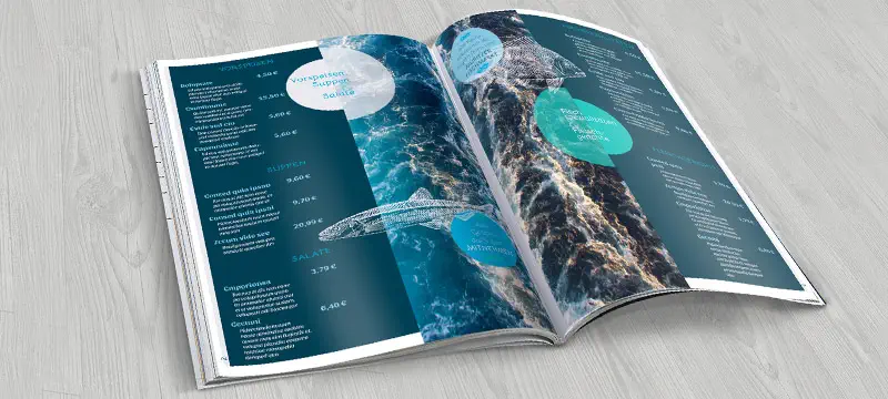 DIN A4 Broschuere Vorlage