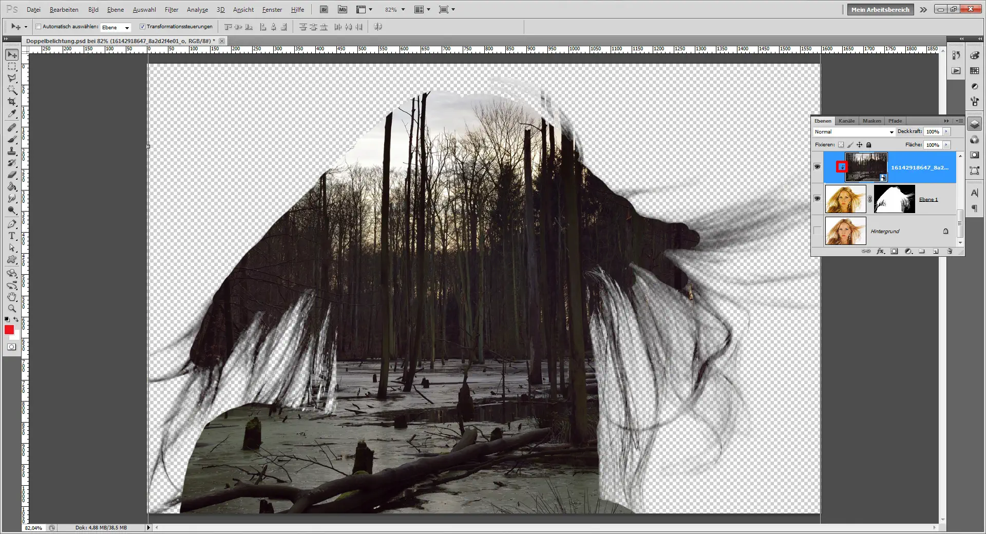 Doppelbelichtung 03 Doppelbelichtung digital mit Photoshop erstellen (3)