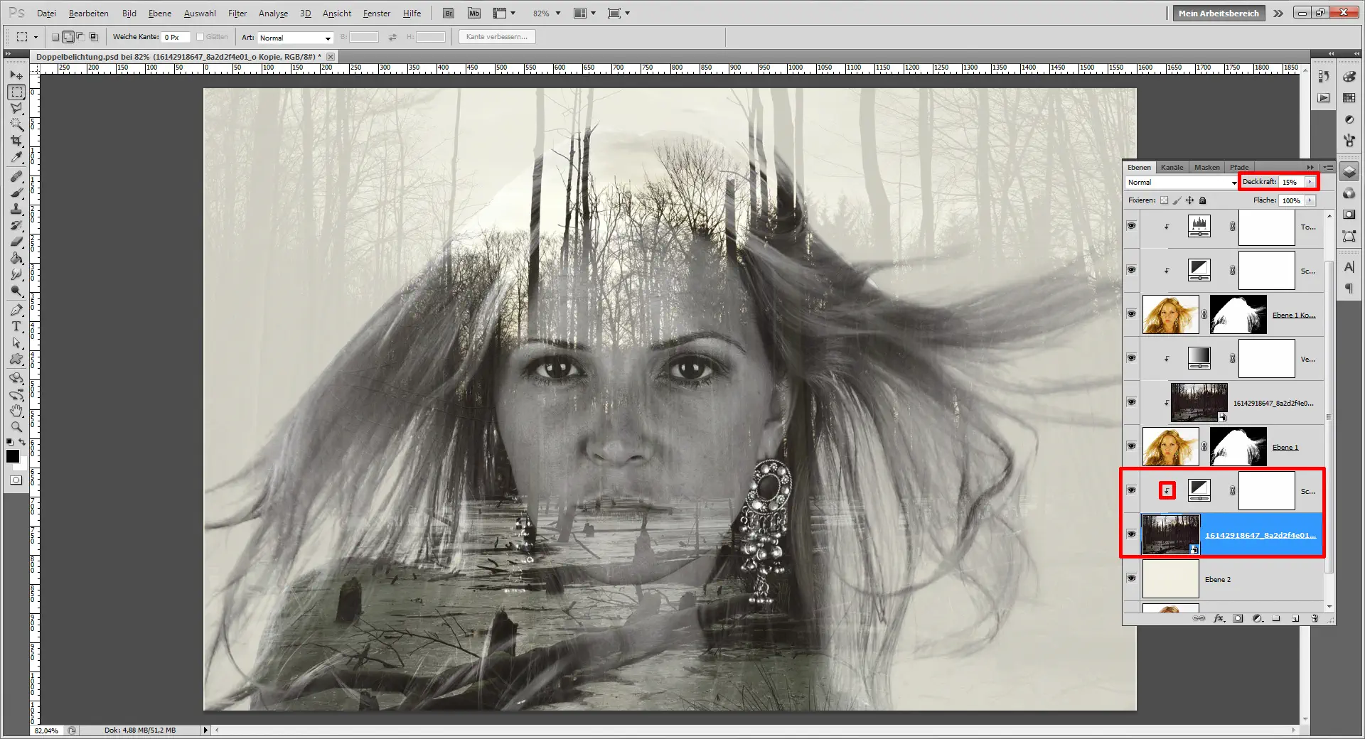 Doppelbelichtung 10 Doppelbelichtung digital mit Photoshop erstellen (10)