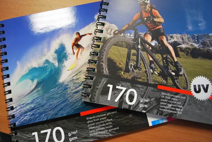 Druckveredelung UV Lack 1