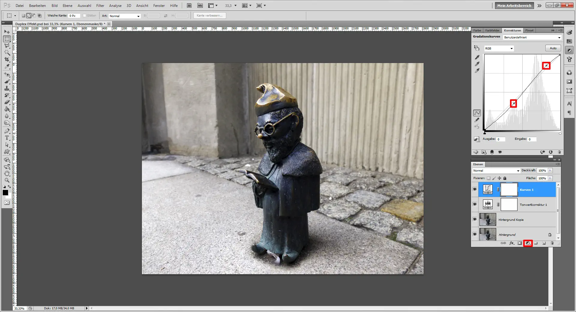 Duplex Effekt 02 Erstelle einen Duplex Effekt mit Photoshop 2