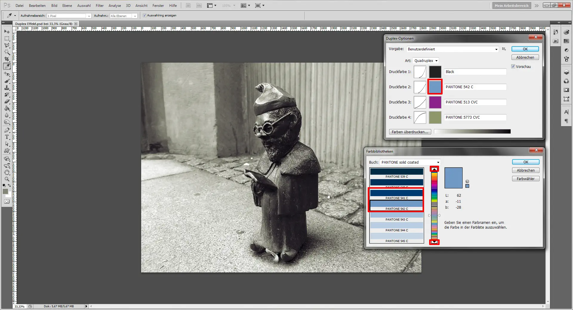 Duplex Effekt 07 Erstelle einen Duplex Effekt mit Photoshop 9