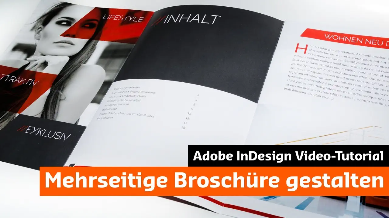 Eine moderne Broschre mit InDesign gestalten Tutorial Unboxing Eine moderne Broschre mit InDesign gestalten Tutorial Unboxing