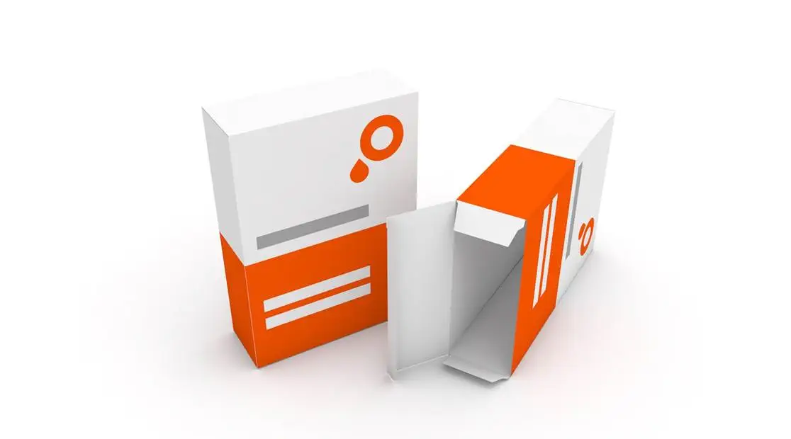 Einstecklasche und Deckel-Verriegelung