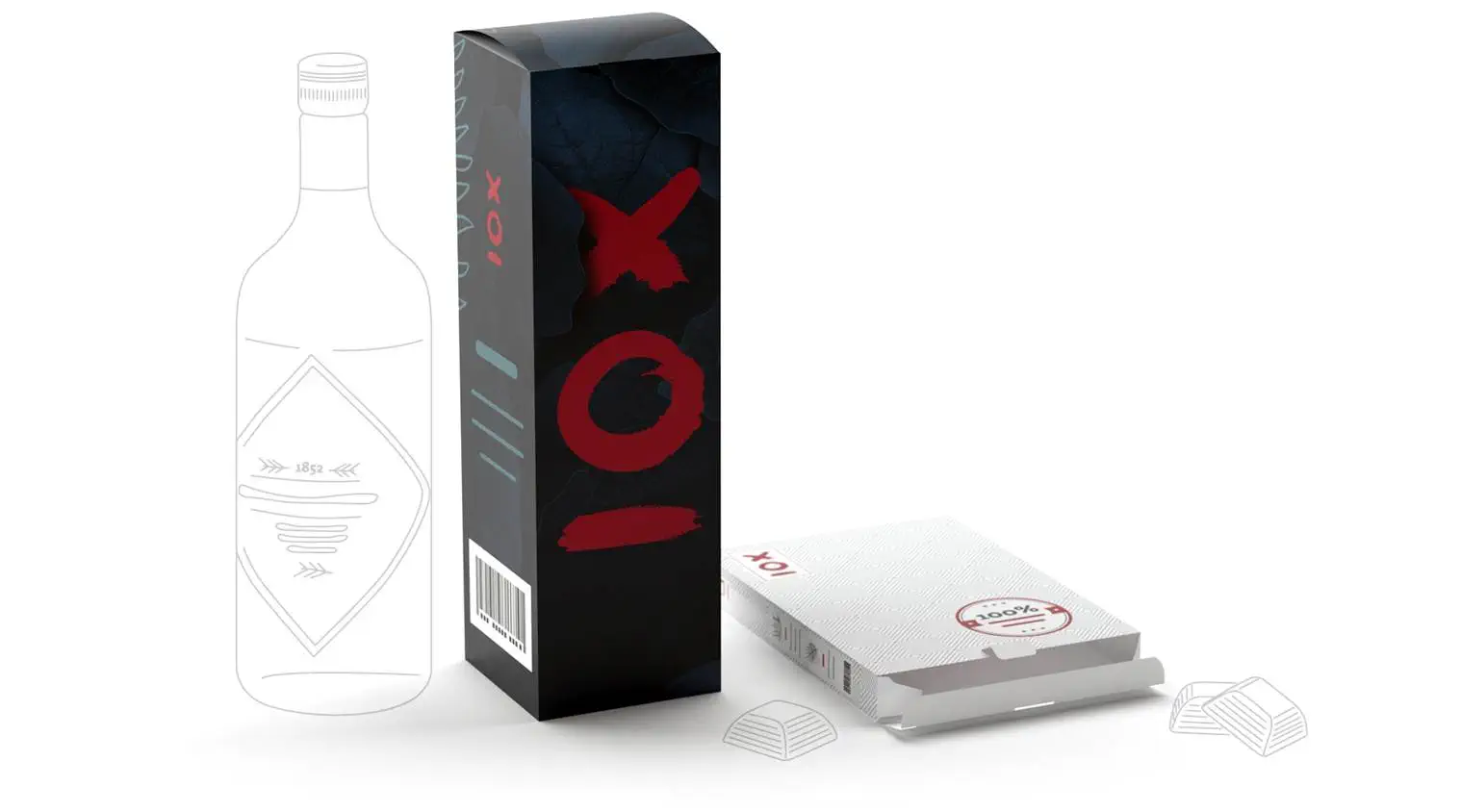 Faltschachtel mit Einstecklaschen Faltschachtel mit Einstecklaschen