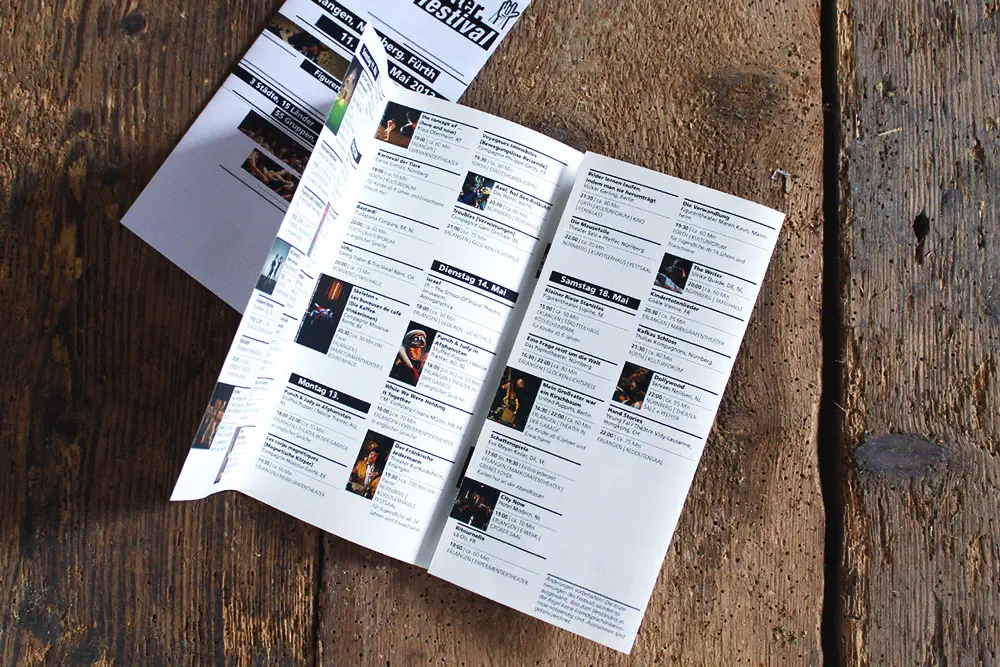 Flyer Fotoausstellung 01 Flyer für eine Austellung 1