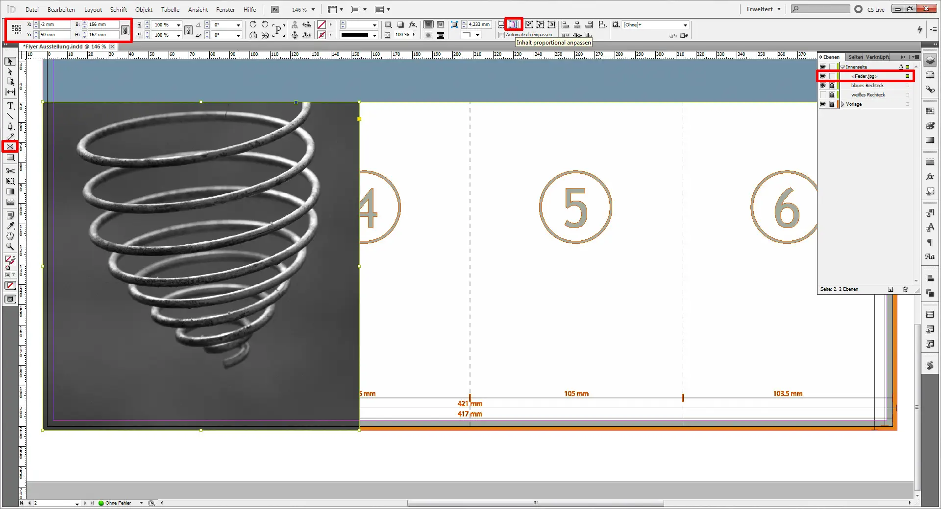 Flyer Fotoausstellung 17 Flyer für eine Austellung 17
