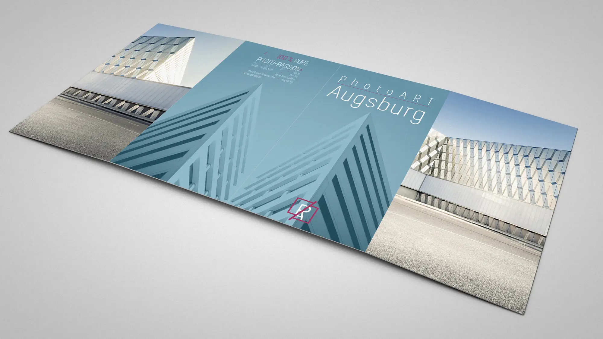 Flyer Fotoausstellung 25 Flyer für eine Austellung 25