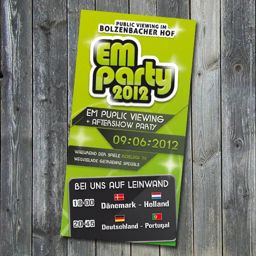 Flyergestaltung kreative Beispiele 15