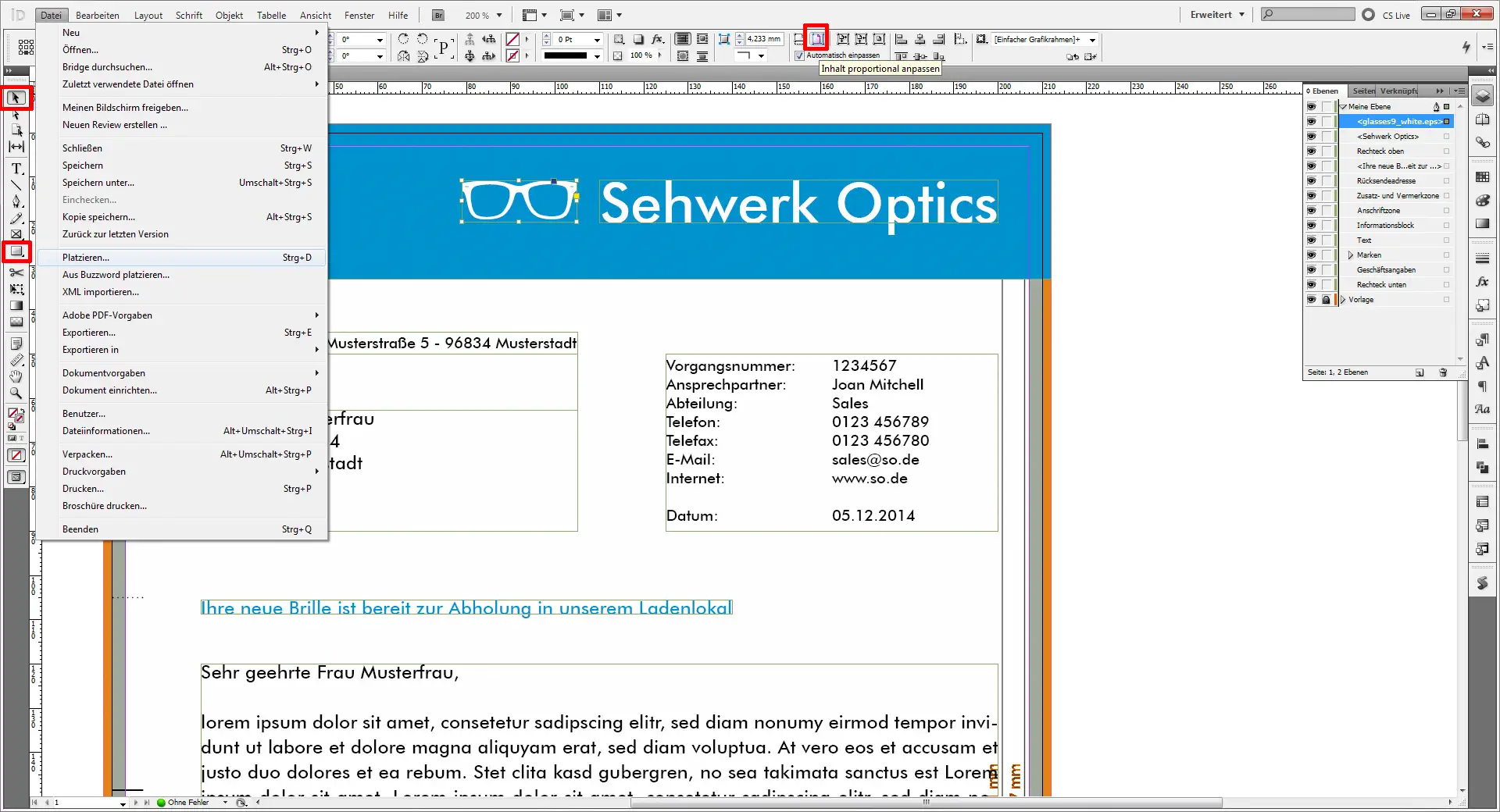 Geschaeftsbrief erstellen 11