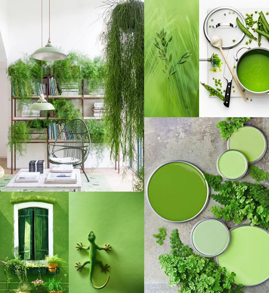 Greenery Pantone Farbe 2017 07 Moodboard2