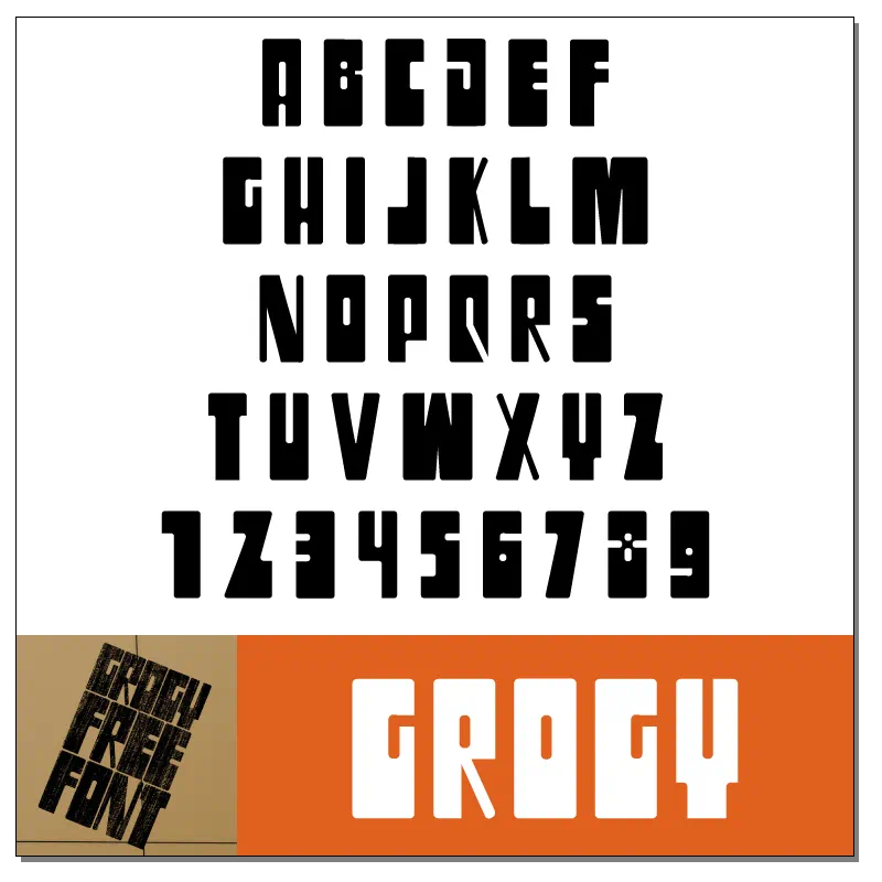 Grogy Font by Serge Shi