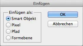grusskarte vorlage einfuegen smart objekt step 7
