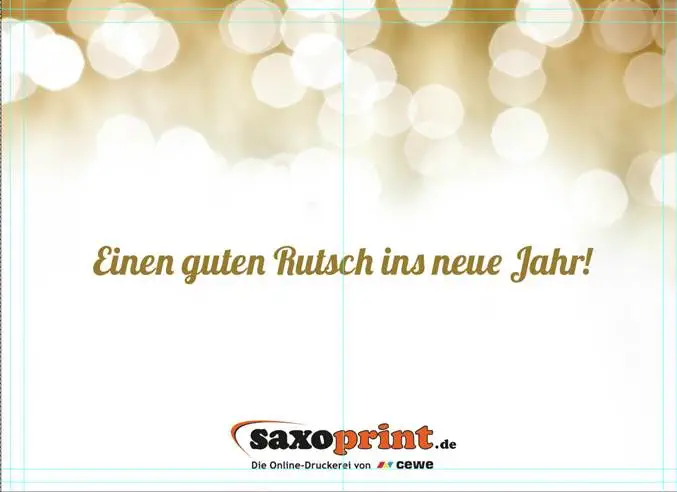 grusskarte vorlage rueckseite step 8