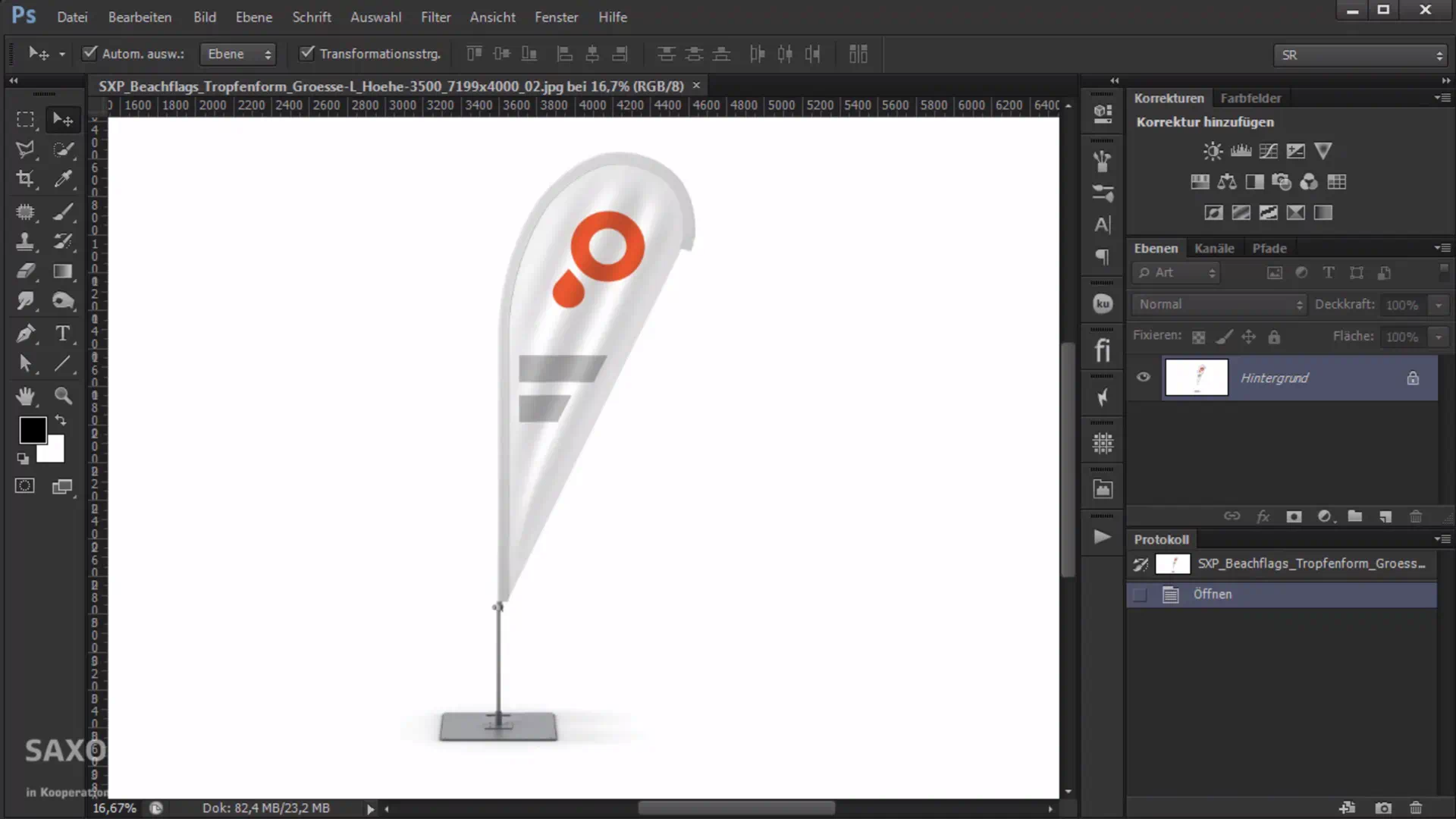 InDesign Tutorial Beachflag gestalten 00