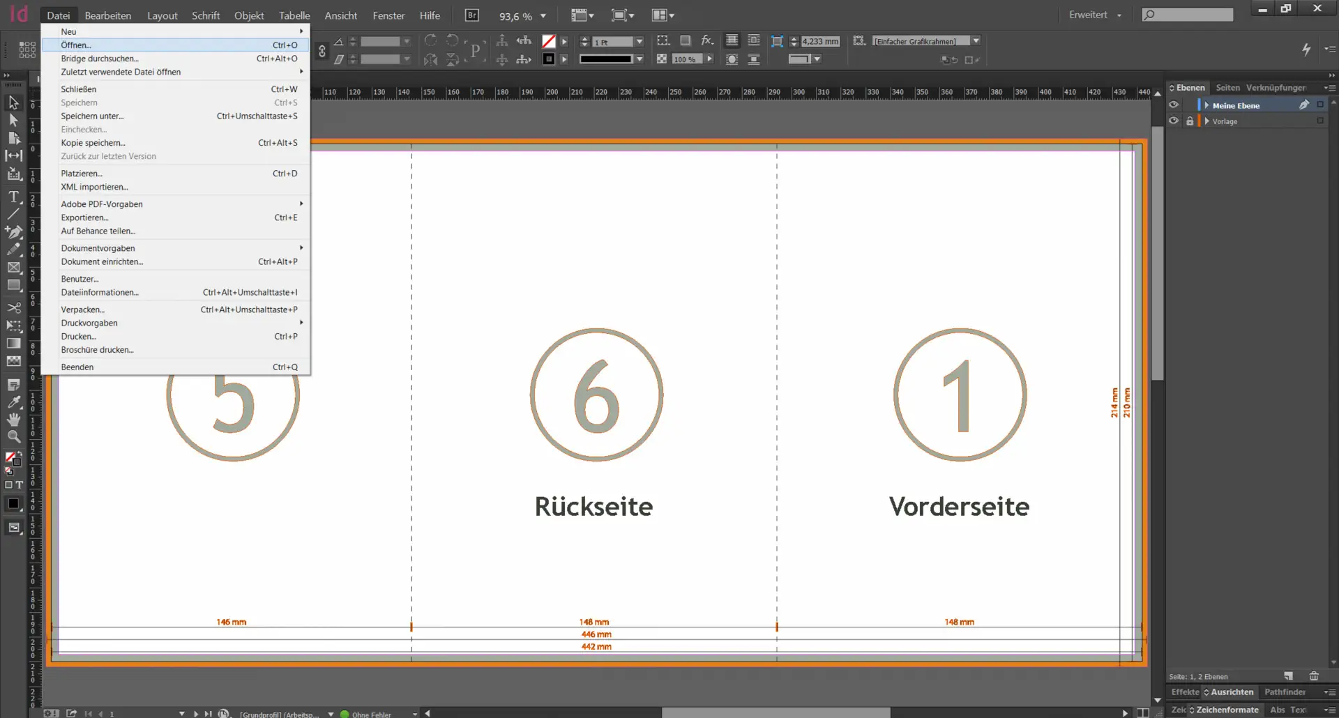 Info Flyer erstellen   Mehrbruchflyer Tutorial (4)