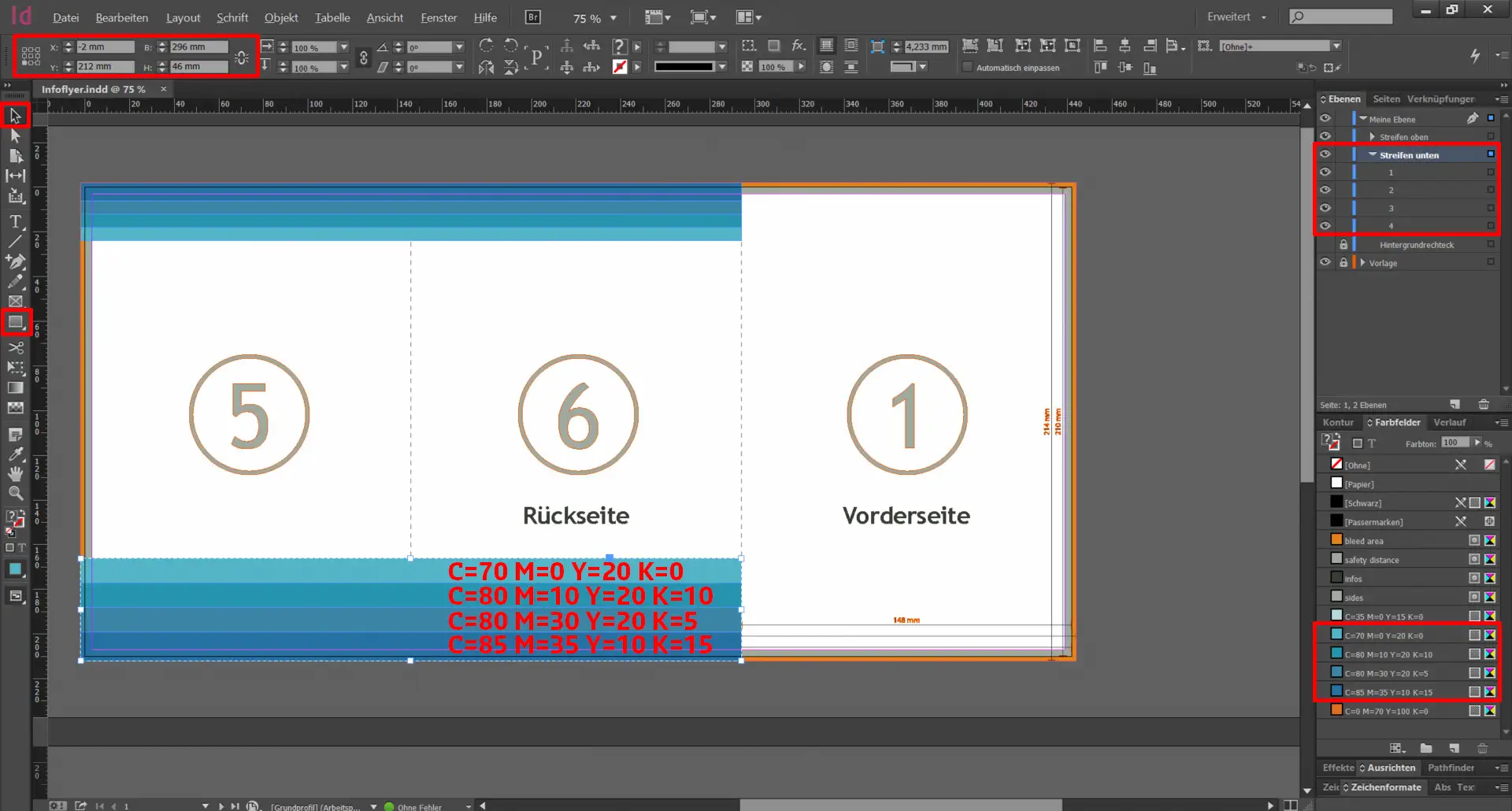 Info Flyer erstellen   Mehrbruchflyer Tutorial (7)