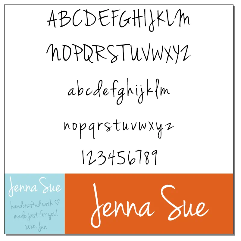 Jenna Sue Font by Jenna Sue