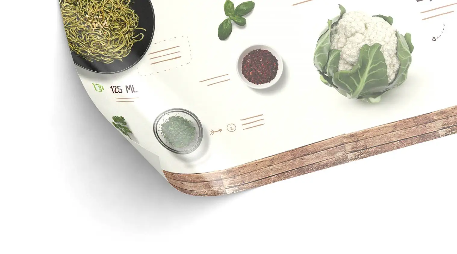 LWC-Papier für Werbeprospekte