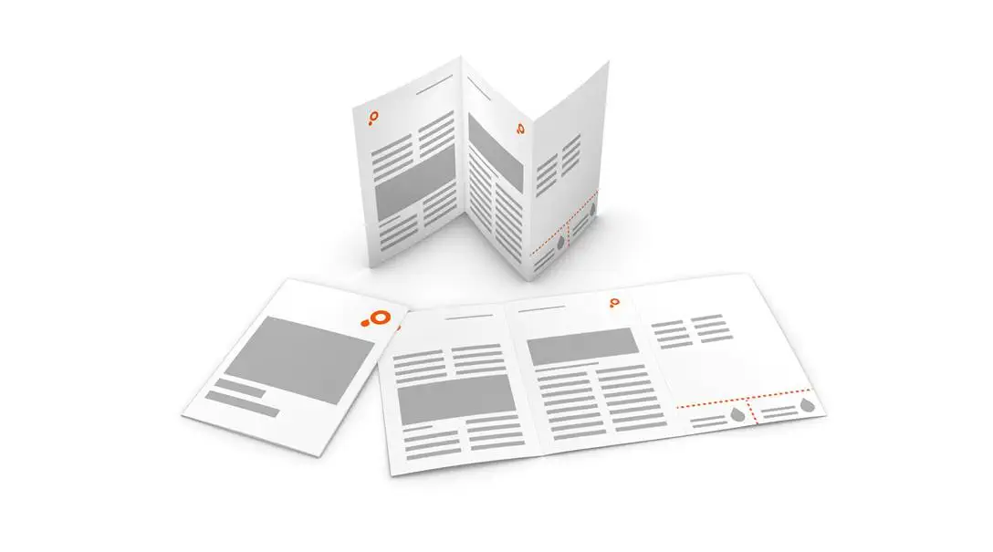 Artikel DIN A3 Falzflyer