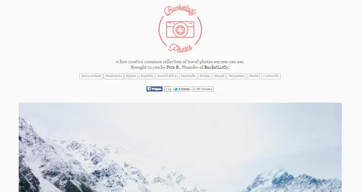 Lizenzfreie Bilder 15 Bucketlistly homepage