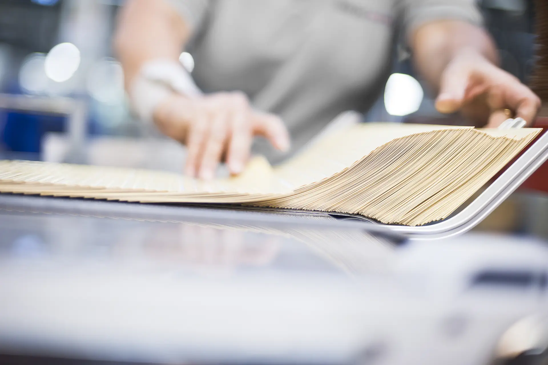 Ausbildung zum Medientechnologen Druckverarbeitung bei SAXOPRINT (1)