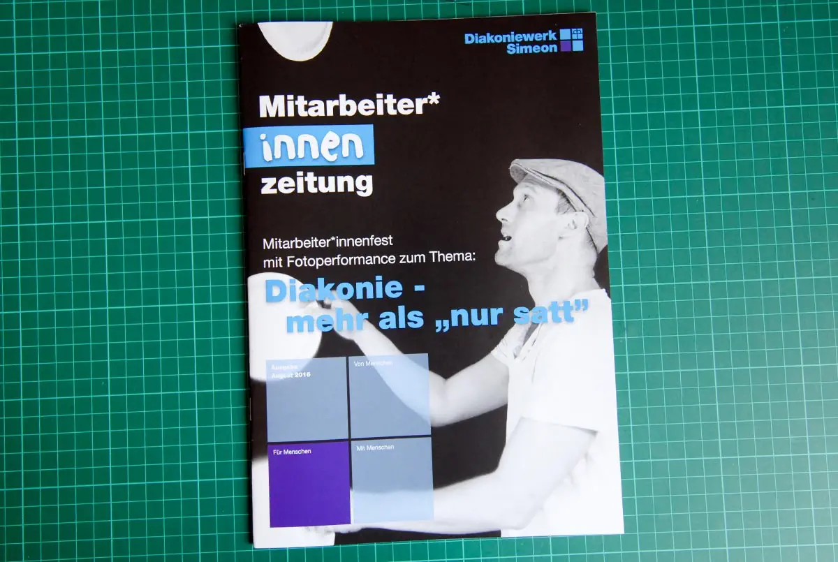 Mitarbeiterzeitung mit InDesign Beispiel 4