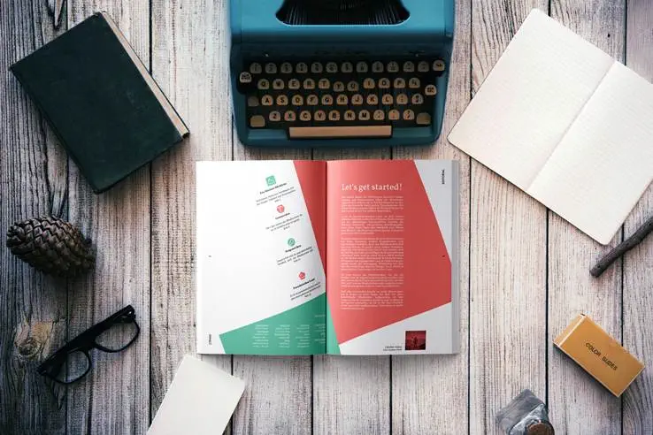 Mitarbeiterzeitung mit InDesign Template 2 Innenseite Teil 2