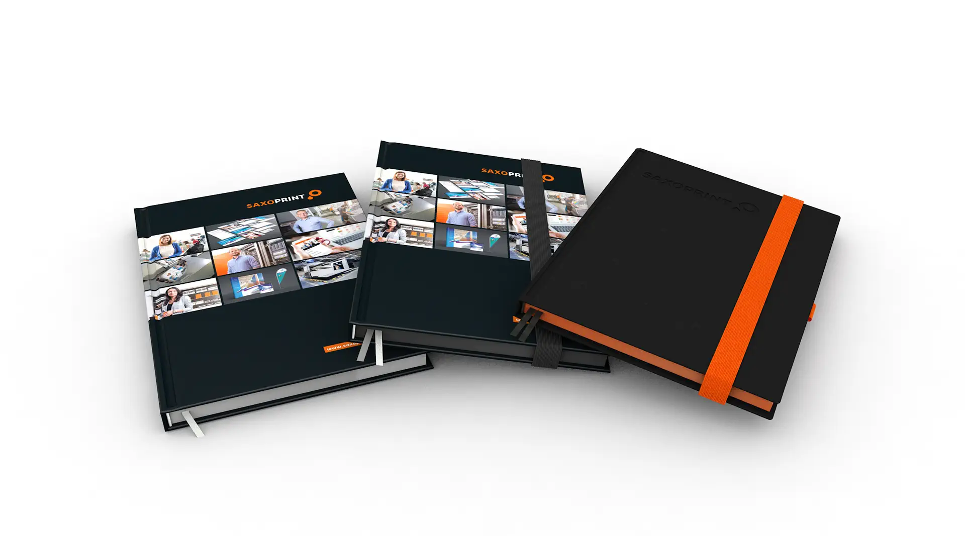 Gebrandete Notizbücher von SAXOPRINT