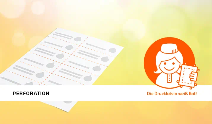 Perforationslinien anlegen bei Druckprodukten
