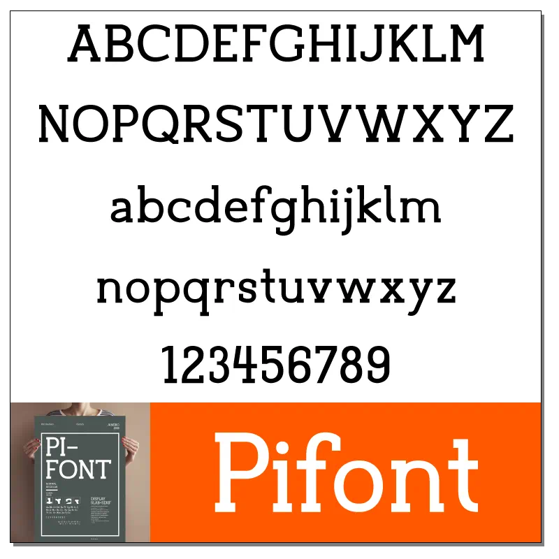 Pifont Font