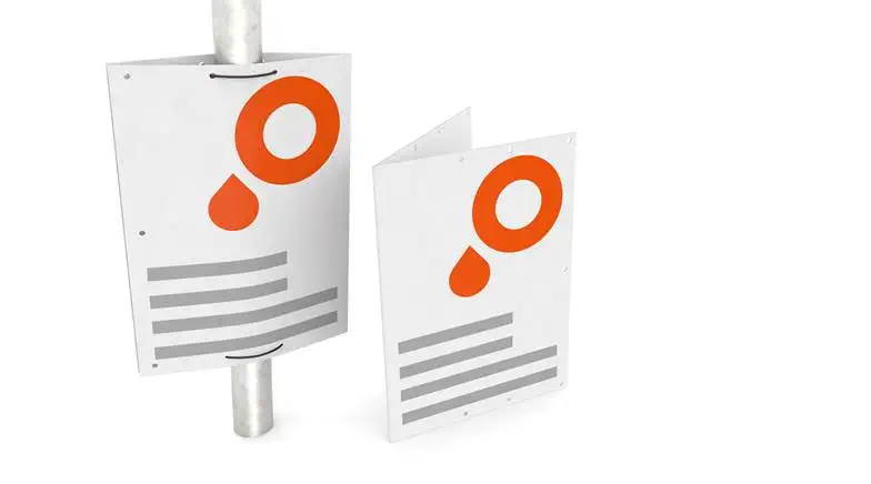 24 Hohlkammerplakate 24 Hohlkammerplakate