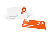 Plastikkarten mit RFID