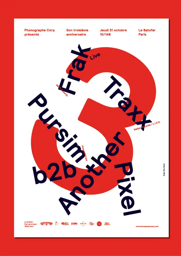 Postergestaltung Beispiel 13 Postergestaltung "Phonographe Corp" beispiel