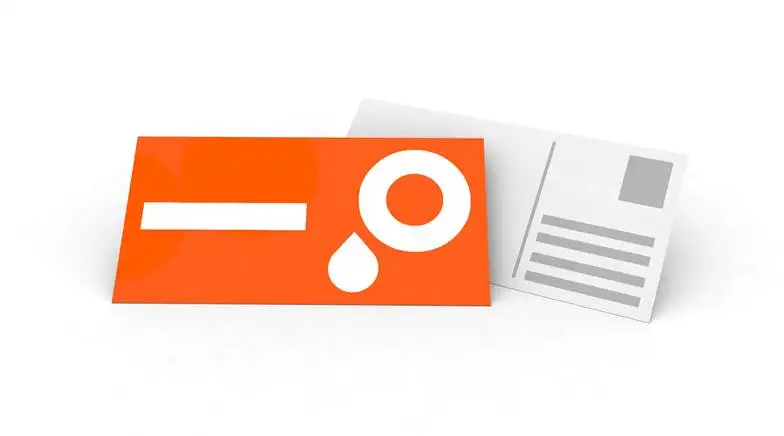 1000 Autogrammkarten DIN lang small