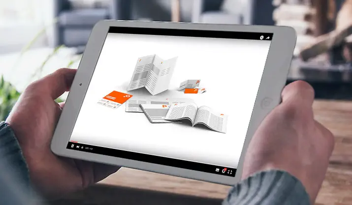 Im Bilde mit Produktinfo- und Erklärvideos von SAXOPRINT Im Bilde mit Produktinfo- und Erklärvideos von SAXOPRINT