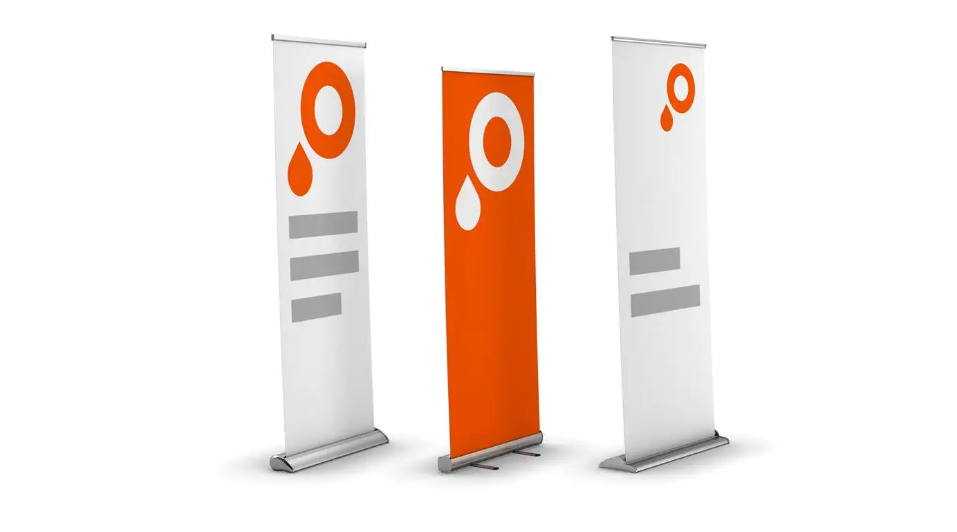 Messe Roll-Ups wirkungsvoll gestalten und direkt bestellen