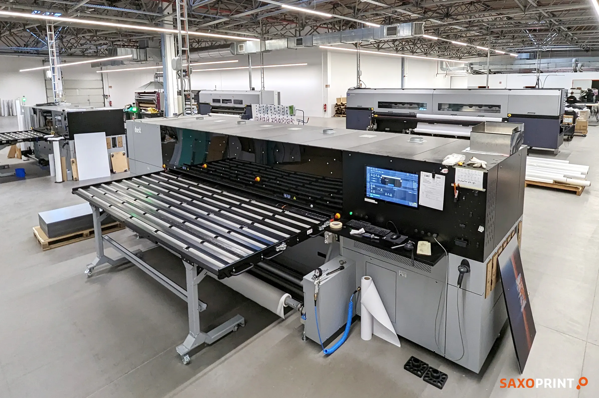 Integration der Large Format-Produktion bei SAXOPRINT