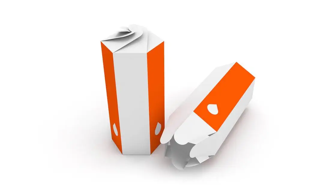 Schleifenverpackung 6-eckig Schleifenverpackung 6-eckig