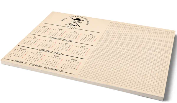 Tutorial: Schreibtischunterlage in DIN A2 gestalten Tutorial: Schreibtischunterlage in DIN A2 gestalten